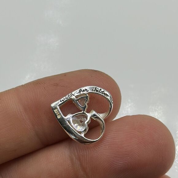 A mother’s love with her children pendant in sterling silver 925 - Picture 4 of 4